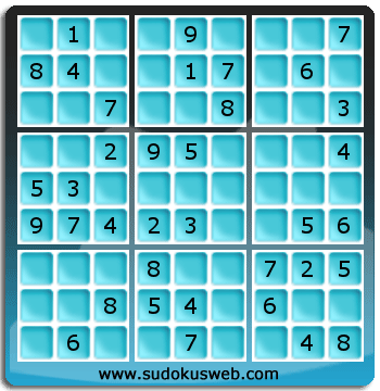 Sudoku de Niveau Facile Sudoku de Niveau Facile
