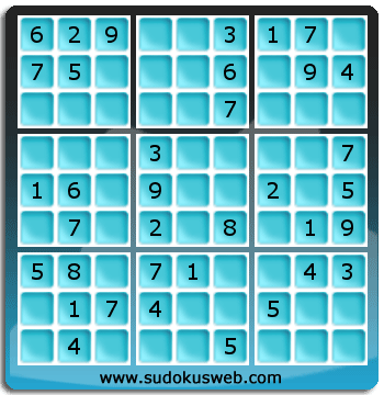 Nivel Facil de Sudoku