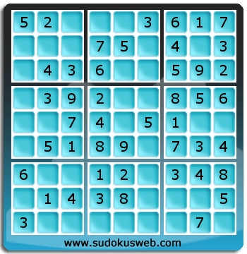 Sudoku de Nivel Muy Fácil