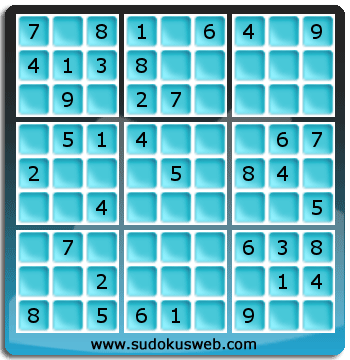 Sudoku de Nivell Fàcil Sudoku de Nivell Fàcil