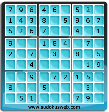 Sudoku von sehr einfacher höhe