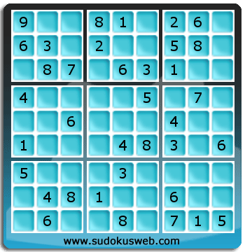 Sudoku von einfacher höhe