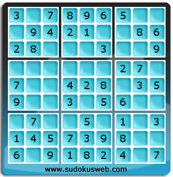 Sudoku de Niveau Très Facile