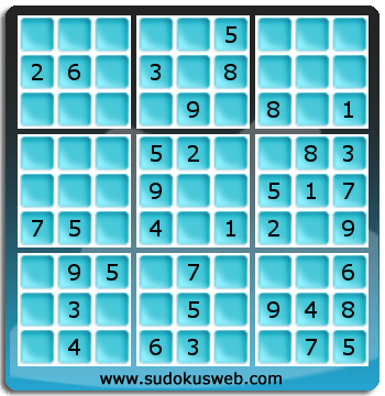 Sudoku von einfacher höhe