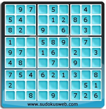 Sudoku von sehr einfacher höhe