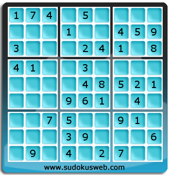 Sudoku de Nivel Fácil Sudoku de Nivel Fácil