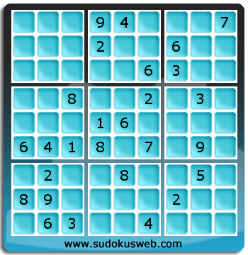 Sudoku de Nivell Difícil Sudoku de Nivell Difícil