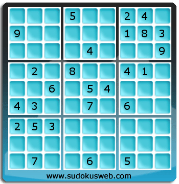 Sudoku von Fachmännischer höhe