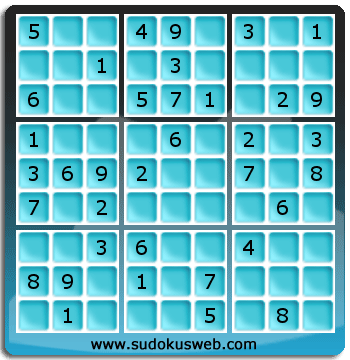 Nivel Facil de Sudoku