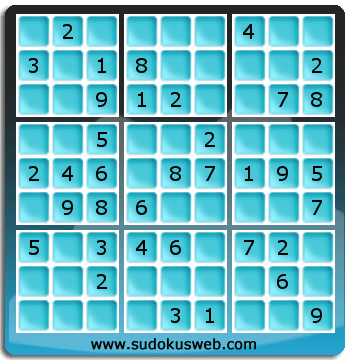 Sudoku von einfacher höhe