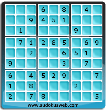 Sudoku von einfacher höhe