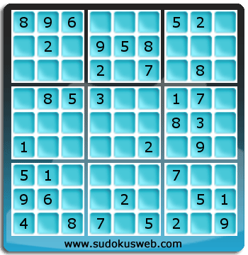 Sudoku von einfacher höhe