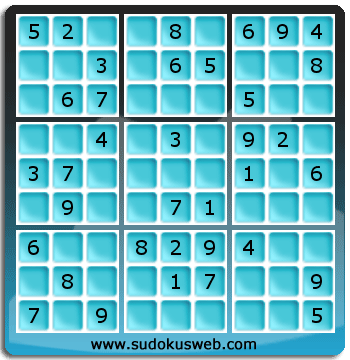 Sudoku de Niveau Facile