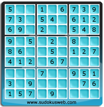 Sudoku de Niveau Très Facile