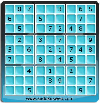 Nivel Facil de Sudoku