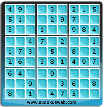 Sudoku von sehr einfacher höhe