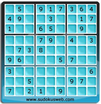 Sudoku de Nivel Fácil Sudoku de Nivel Fácil