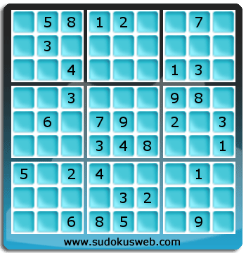 Sudoku von mittelmässiger höhe