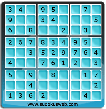 Sudoku de Nivell Molt Fàcil Sudoku de Nivell Molt Fàcil
