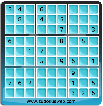 Nivel Dificil de Sudoku Nivel Dificil de Sudoku