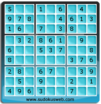 Nivel Muito Facil de Sudoku Nivel Muito Facil de Sudoku