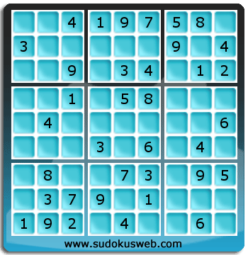 Nivel Facil de Sudoku Nivel Facil de Sudoku