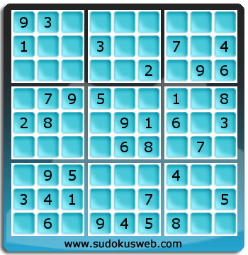 Sudoku von einfacher höhe