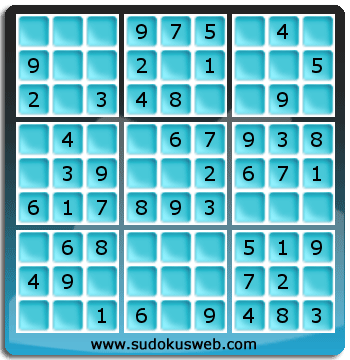 Sudoku de Niveau Très Facile Sudoku de Niveau Très Facile
