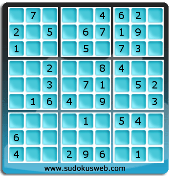 Sudoku de Niveau Facile Sudoku de Niveau Facile