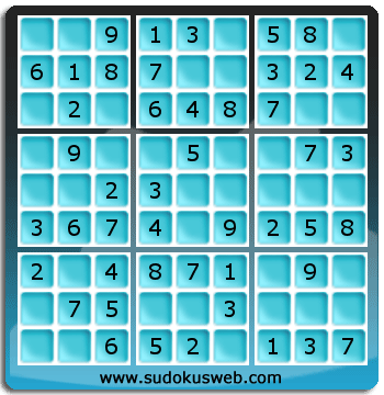 Sudoku de Niveau Très Facile