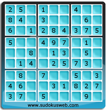 Nivel Muito Facil de Sudoku