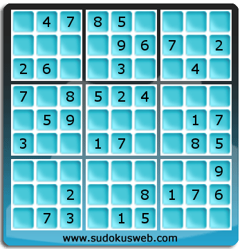 Nivel Facil de Sudoku