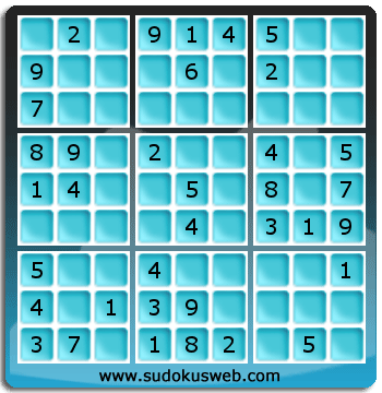 Nivel Facil de Sudoku