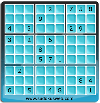 Sudoku von Fachmännischer höhe