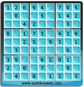 Sudoku de Niveau Très Facile