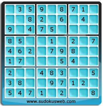 Sudoku de Nivell Molt Fàcil