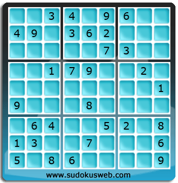 Sudoku von mittelmässiger höhe