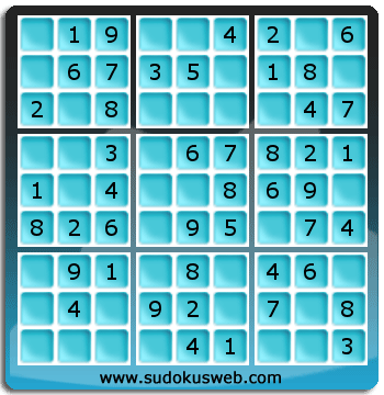 Sudoku de Nivel Muy Fácil