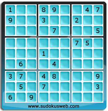 Sudoku von Fachmännischer höhe