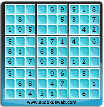 Nivel Muito Facil de Sudoku