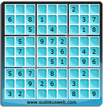 Sudoku von einfacher höhe