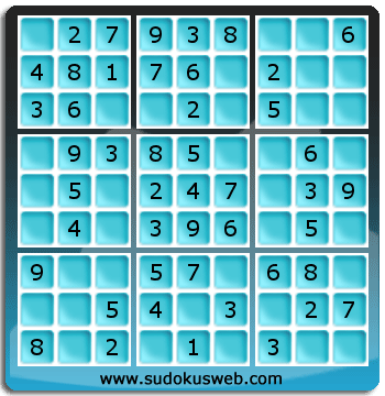 Sudoku de Niveau Très Facile