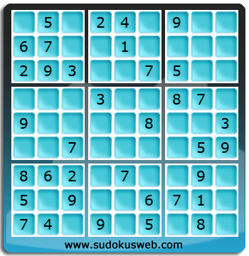 Sudoku von einfacher höhe