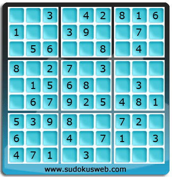 Sudoku de Niveau Très Facile