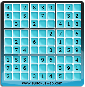 Sudoku von sehr einfacher höhe