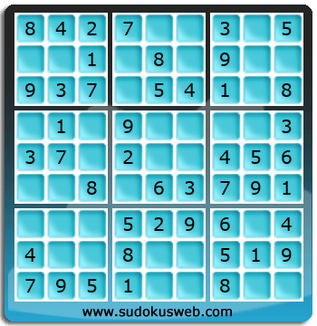 Nivel Muito Facil de Sudoku