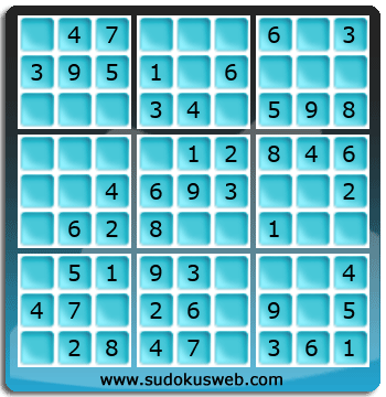 Sudoku de Niveau Très Facile