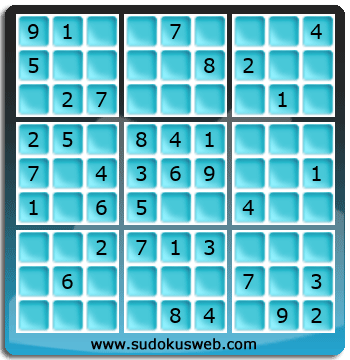 Sudoku de Niveau Facile