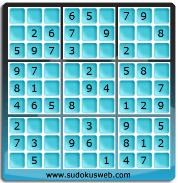 Sudoku de Nivel Muy Fácil