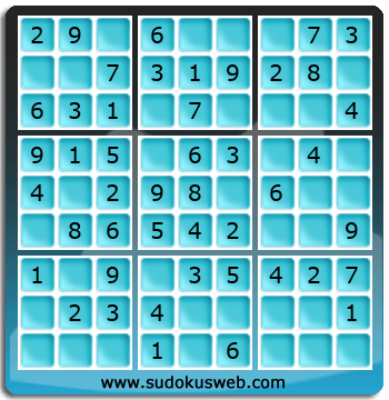 Sudoku de Nivel Muy Fácil